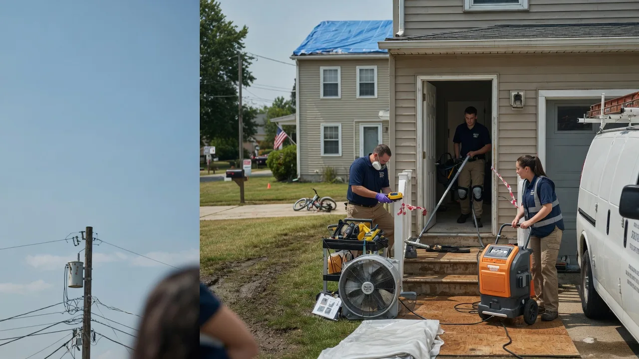 Water Damage Repair in Elizabethtown, IN near me